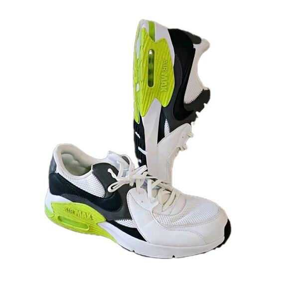 Nike Men's Air Max Excee Volt CD4165-114 Sz 13 Neon White Clean - Picture 1 of 9
